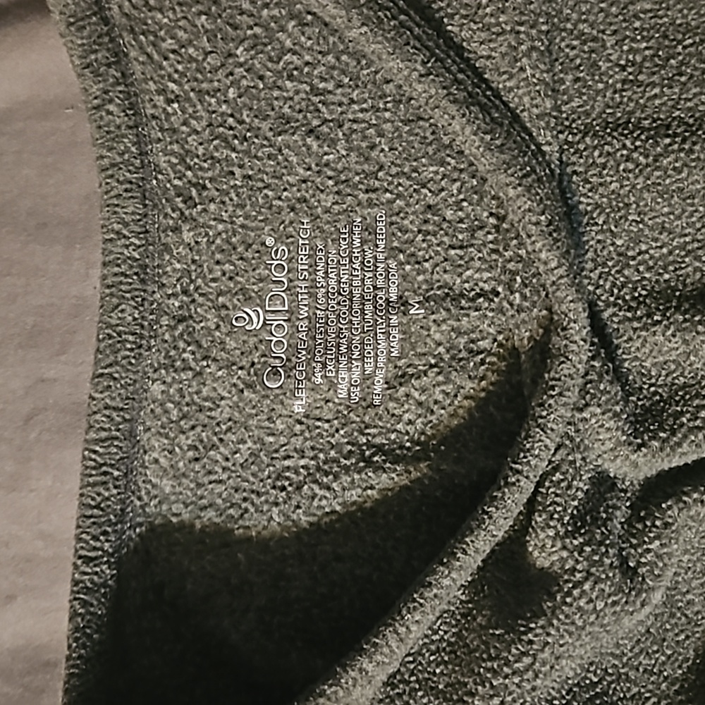 Polar fleece pullover